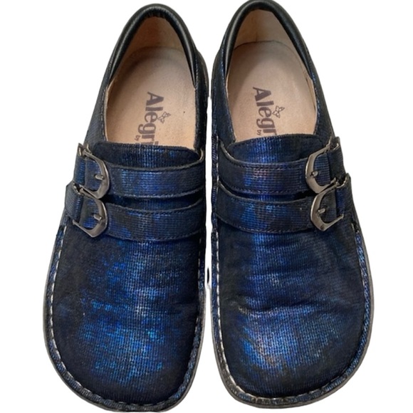 Alegria Alli Leather Slip-On Shoes - Picture 1 of 8